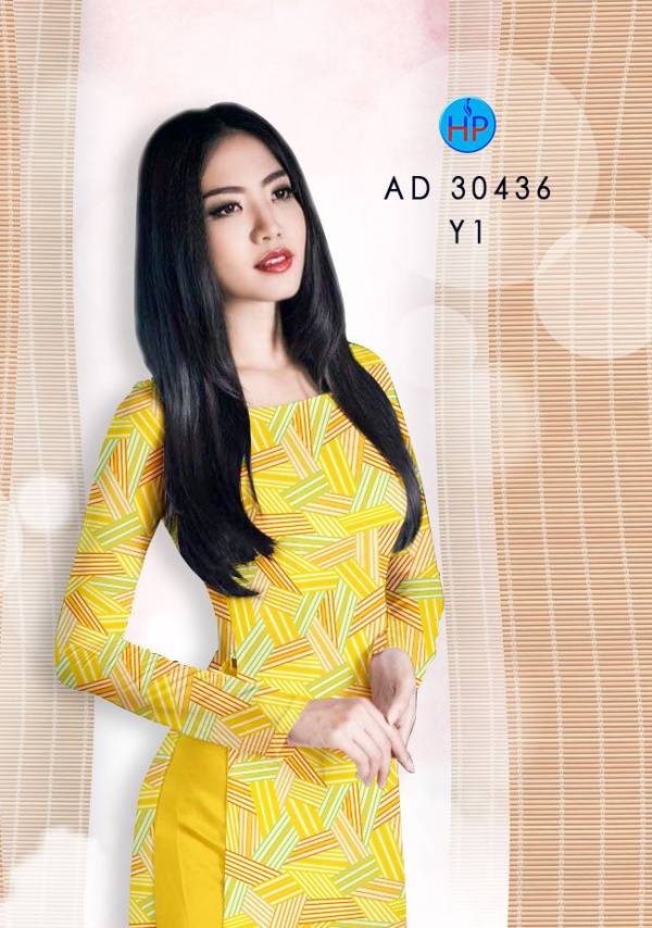 Vải Áo Dài Hoa Văn AD 30436 39